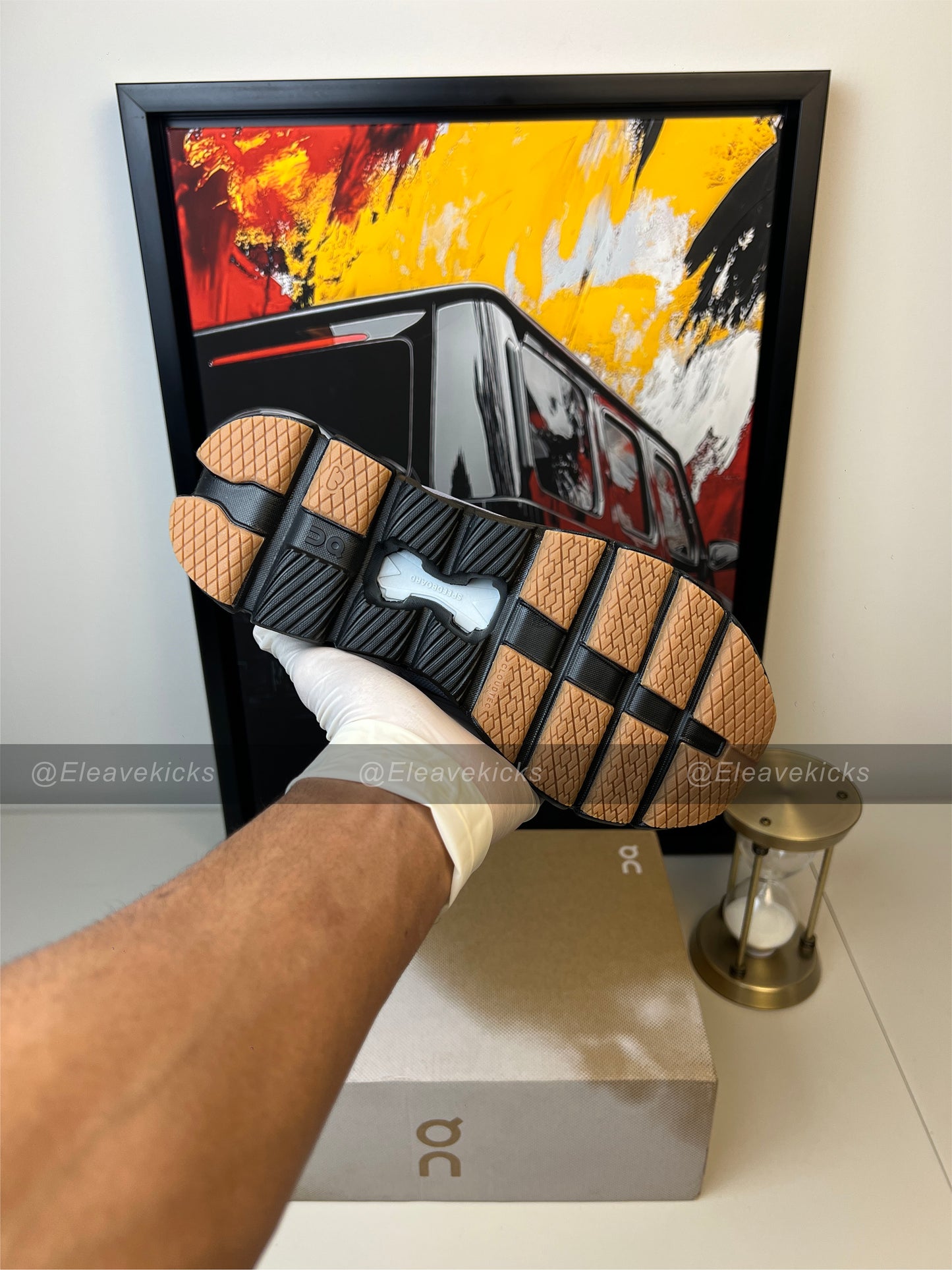 On Cloud X 4 "Feather Black"