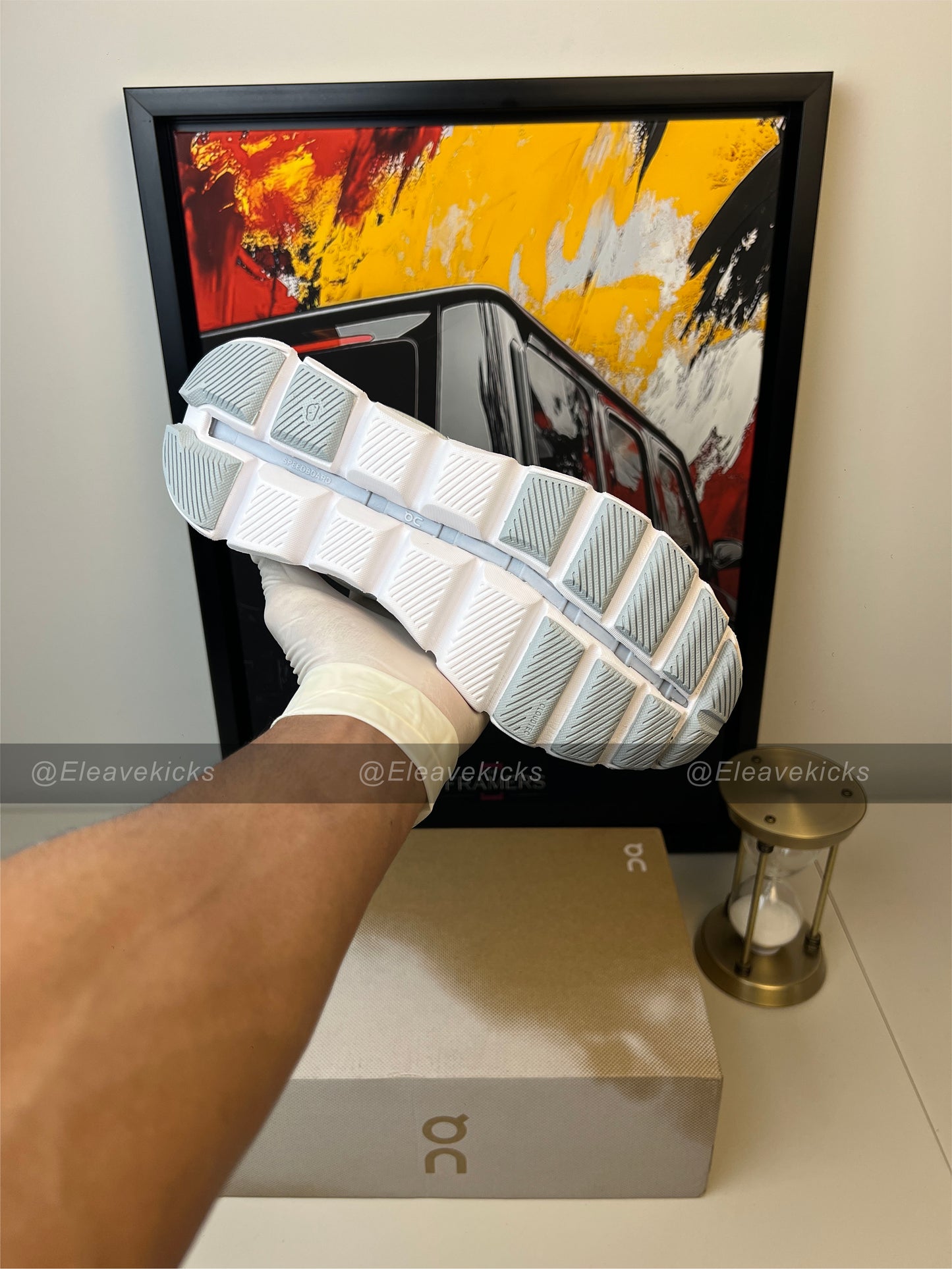 On Cloud 5 “Men” “Ice/White”