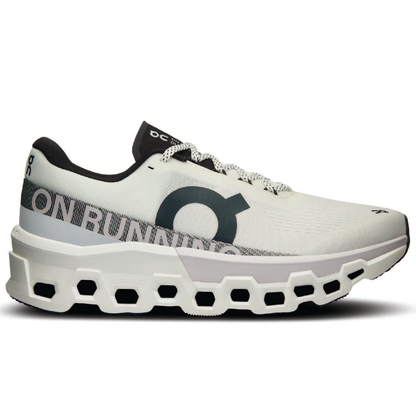On Cloudmonster 2 <White Mesh>.