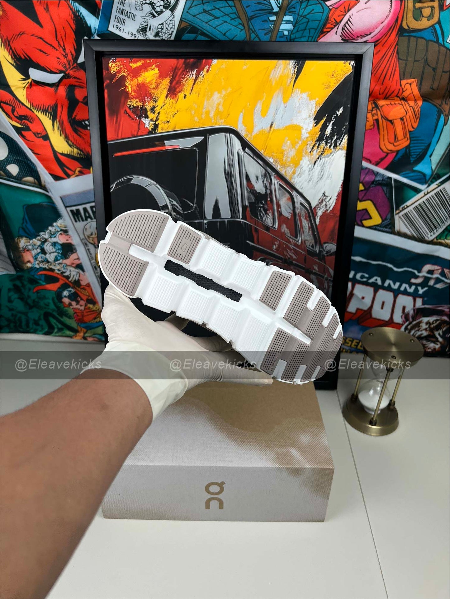 On Cloud 6 'Fog White'