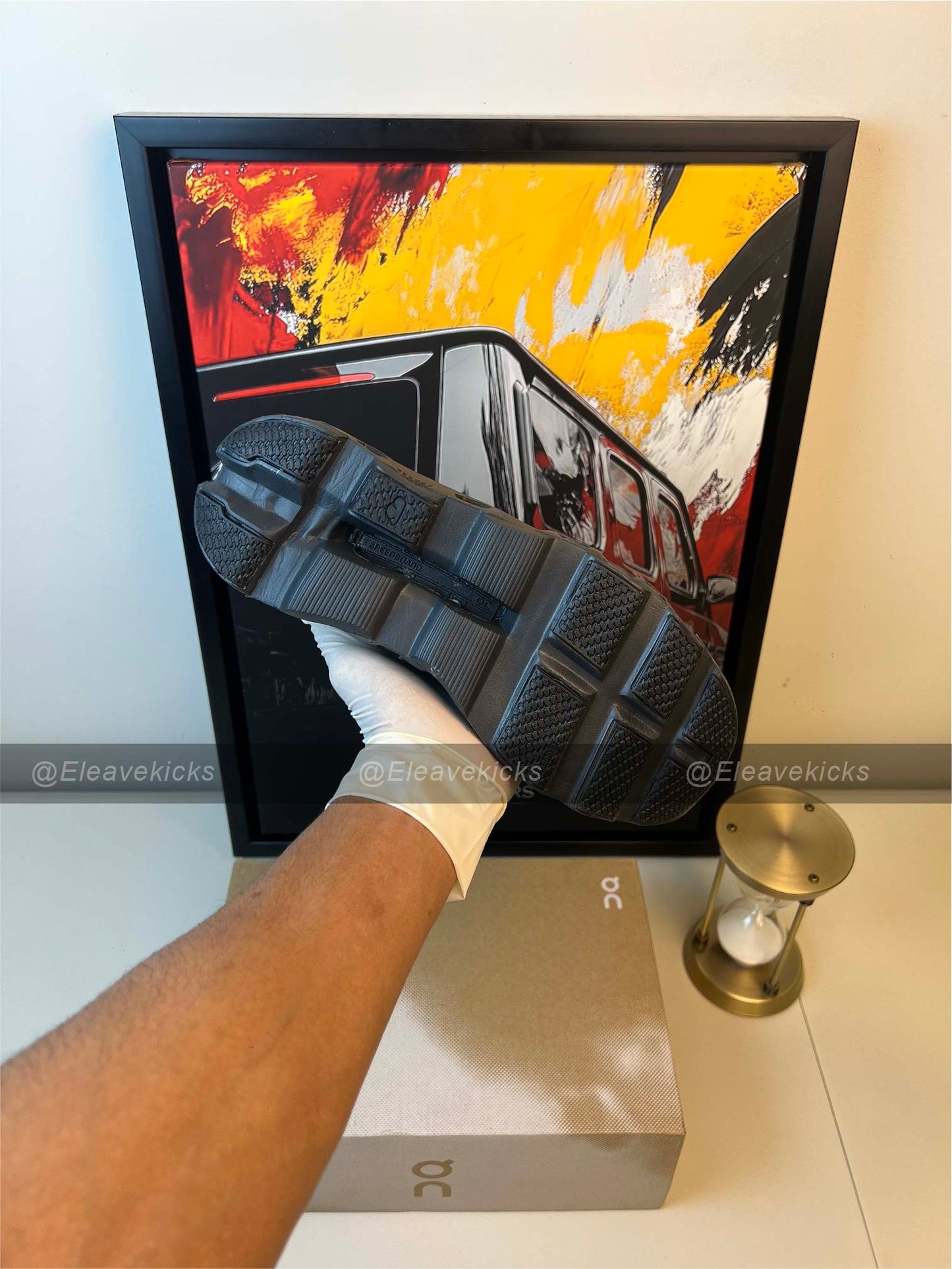 On Cloudmonster Black