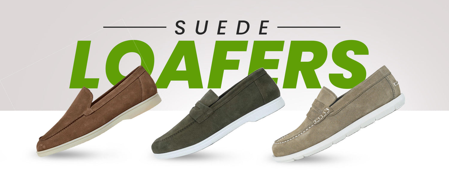 SUEDE LOAFERS