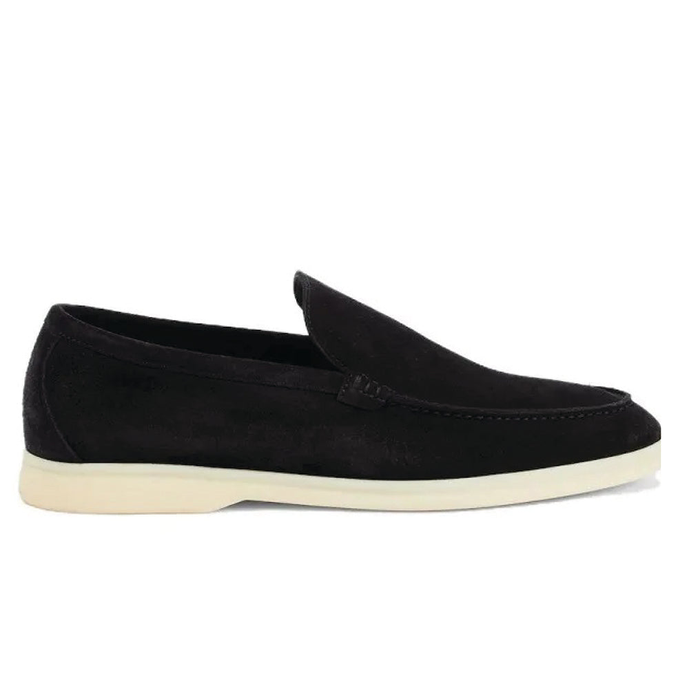 Black Suede Loafers