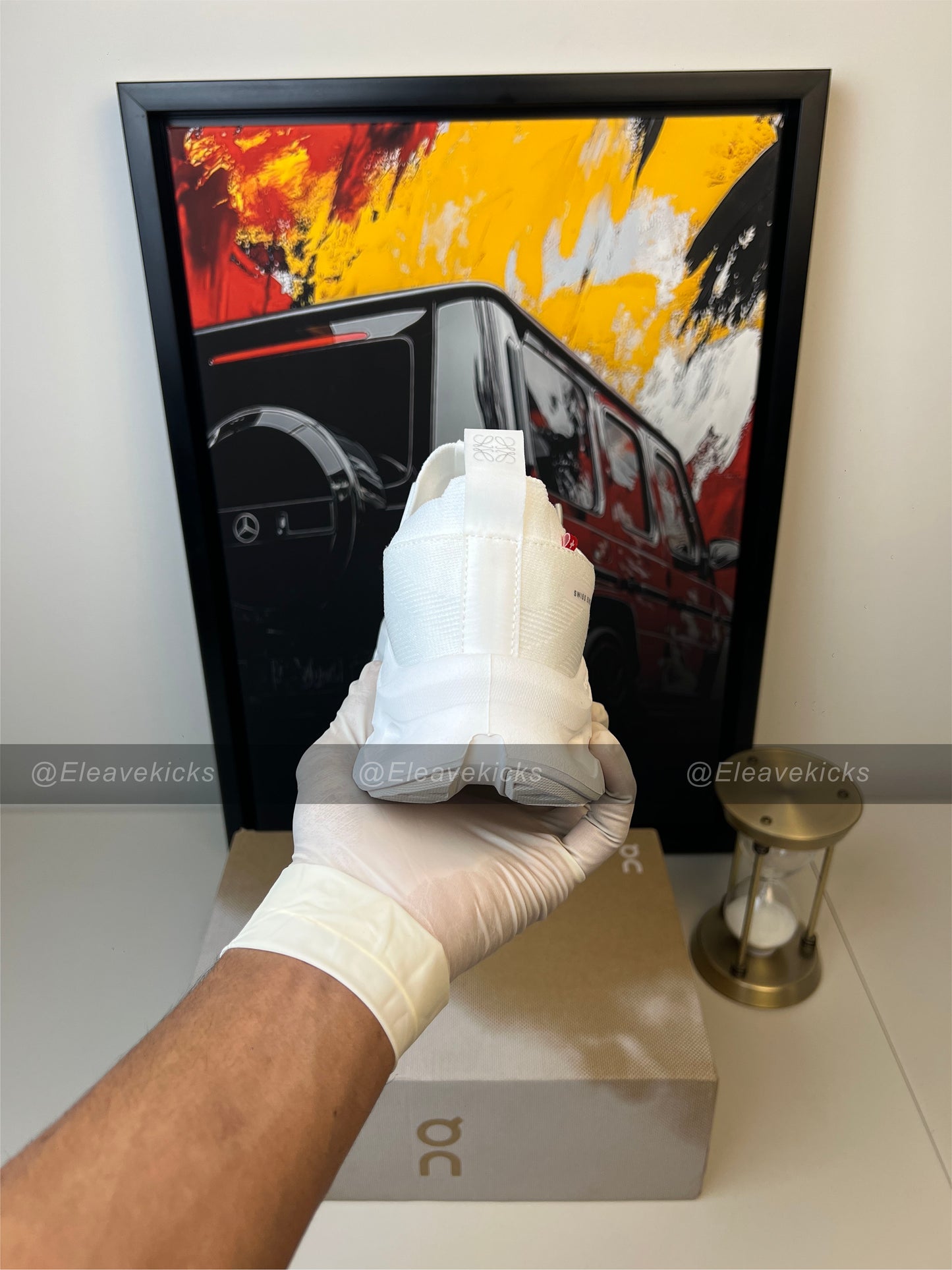 Loewe x On Running Cloudtilt All White