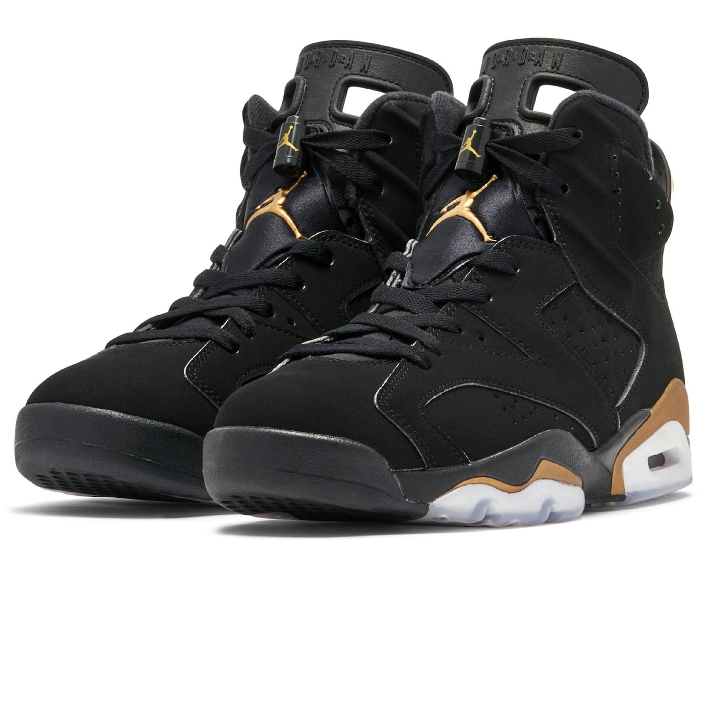 AJ retro 6 black gold