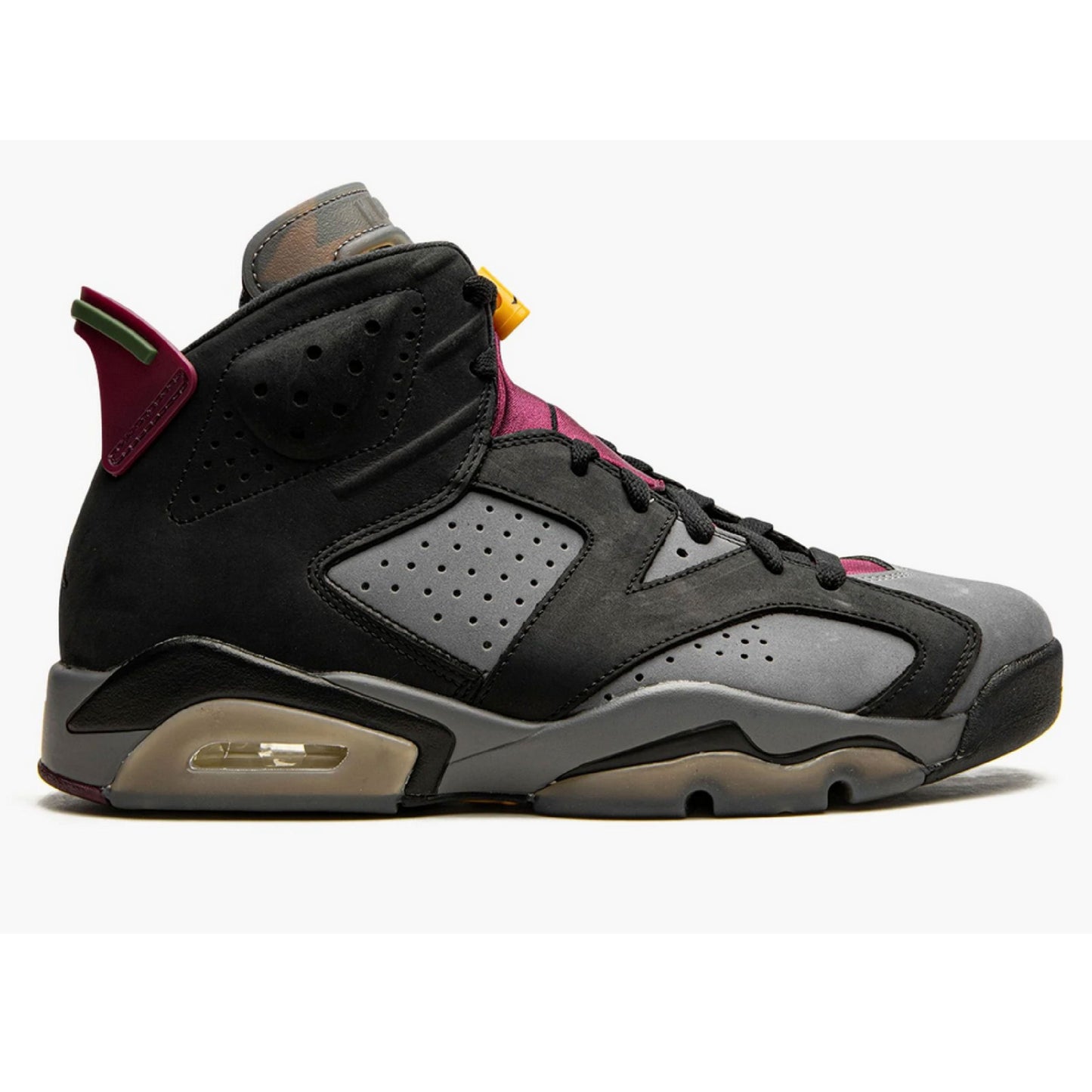 AJ Kids Air AJ 6 Retro "Bordeaux" Sneakers / Black/grey