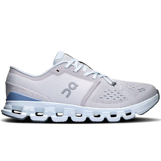 On Cloud X 4 "Silver / Chambray"