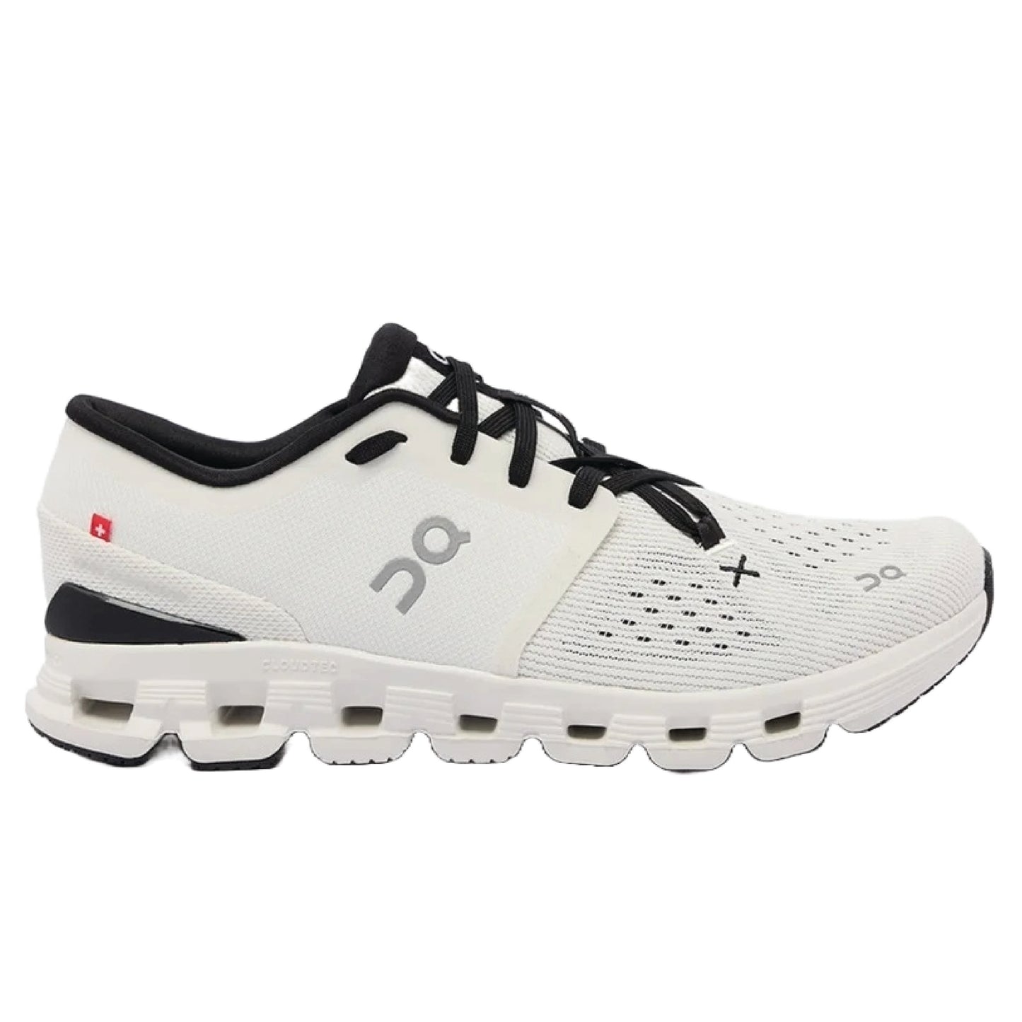 On Men's Cloud X 4 Sneakers Ivory/Black,
