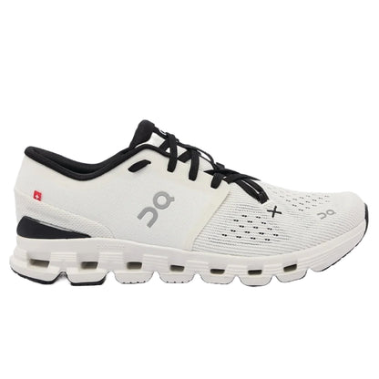 On Men's Cloud X 4 Sneakers Ivory/Black,