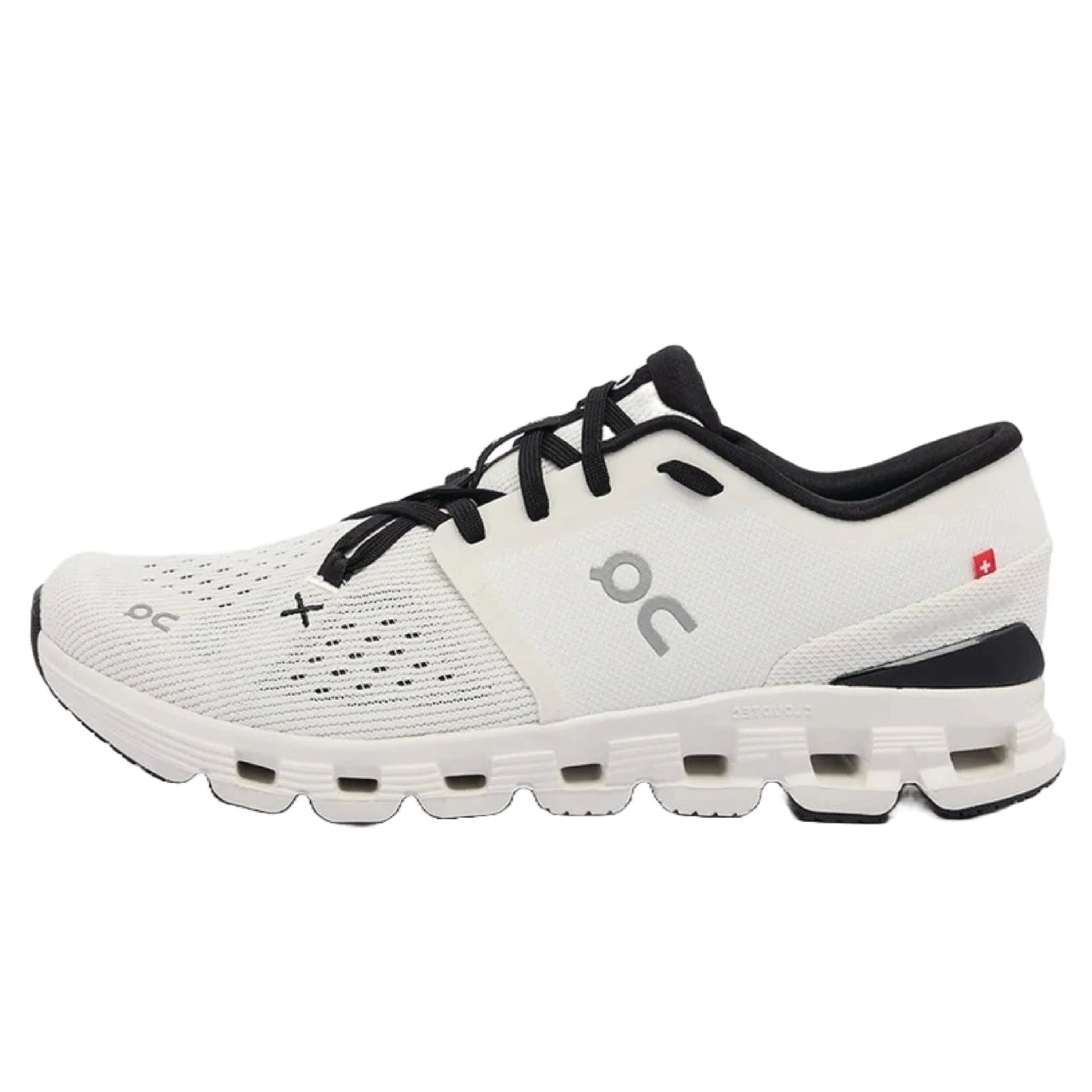 On Men's Cloud X 4 Sneakers Ivory/Black,