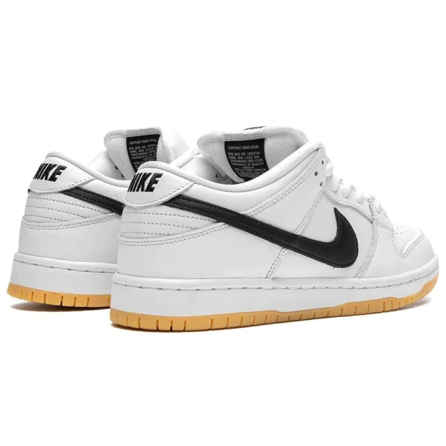 NK SB Dunk Low "White Gum"