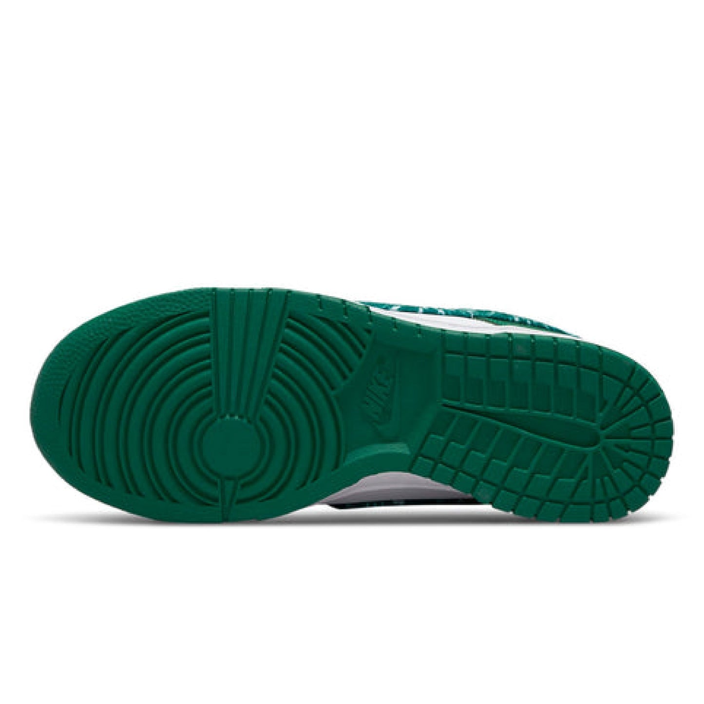 NK Dunk low Essential pack paisley green