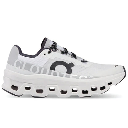 On Cloudmonster - All White