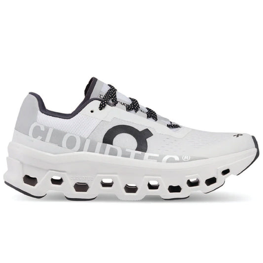 On Cloudmonster - All White