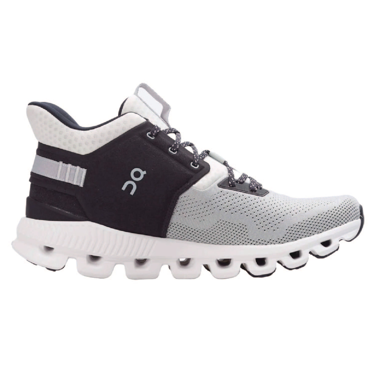 On Cloud Hi Edge Sneakers Black / Grey – Eleavekicks