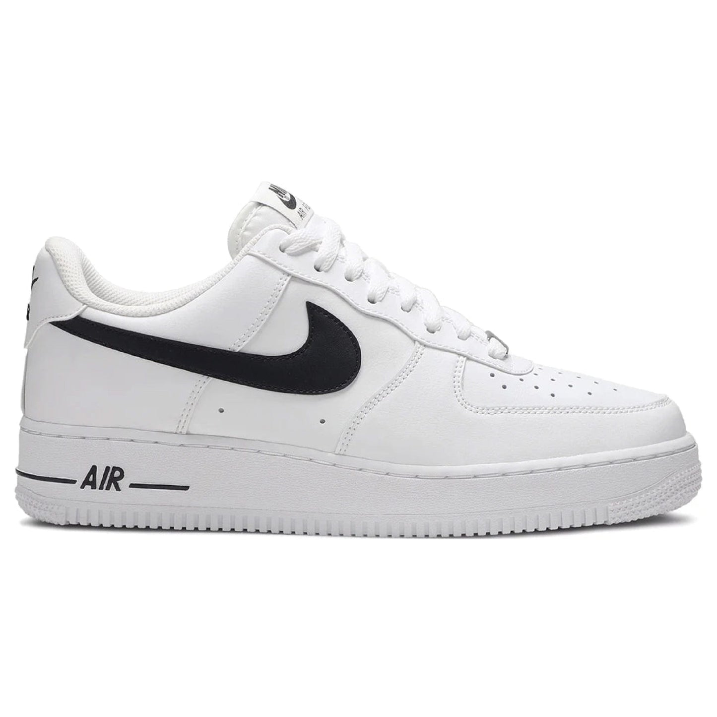 Air Force 1 '07 'Cut Out Swoosh - White Black'