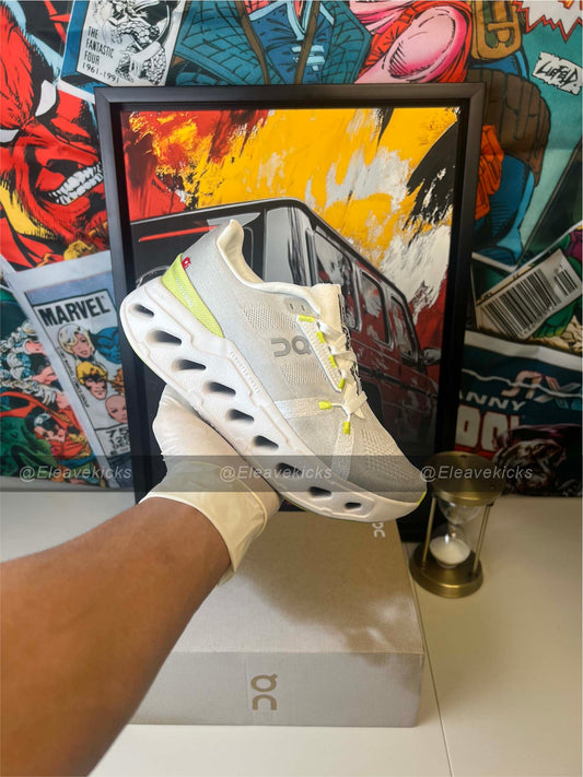 On Cloudeclipse Sneaker Pure White/Sand/Grey,