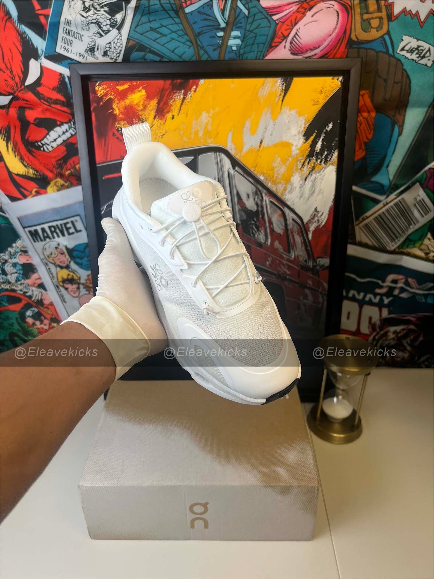 Loewe x On Running Cloudsolo "White"