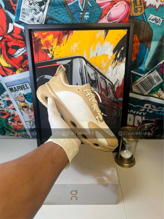 Loewe x On Running Cloudsolo "Dark Sand / Cream"