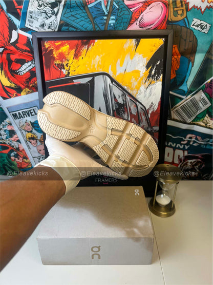 Loewe x On Running Cloudsolo "Dark Sand / Cream"