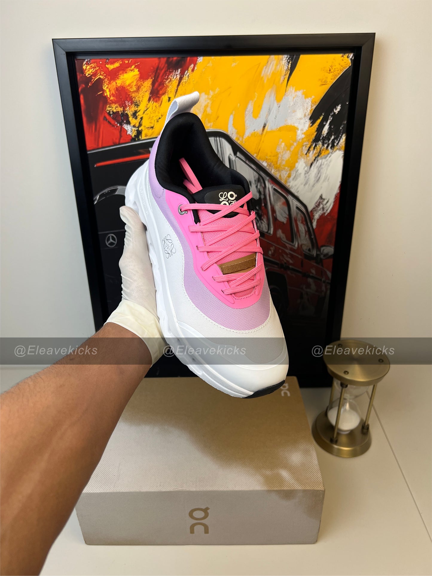 Cloud tilt x Loewe 2.0 Pink White