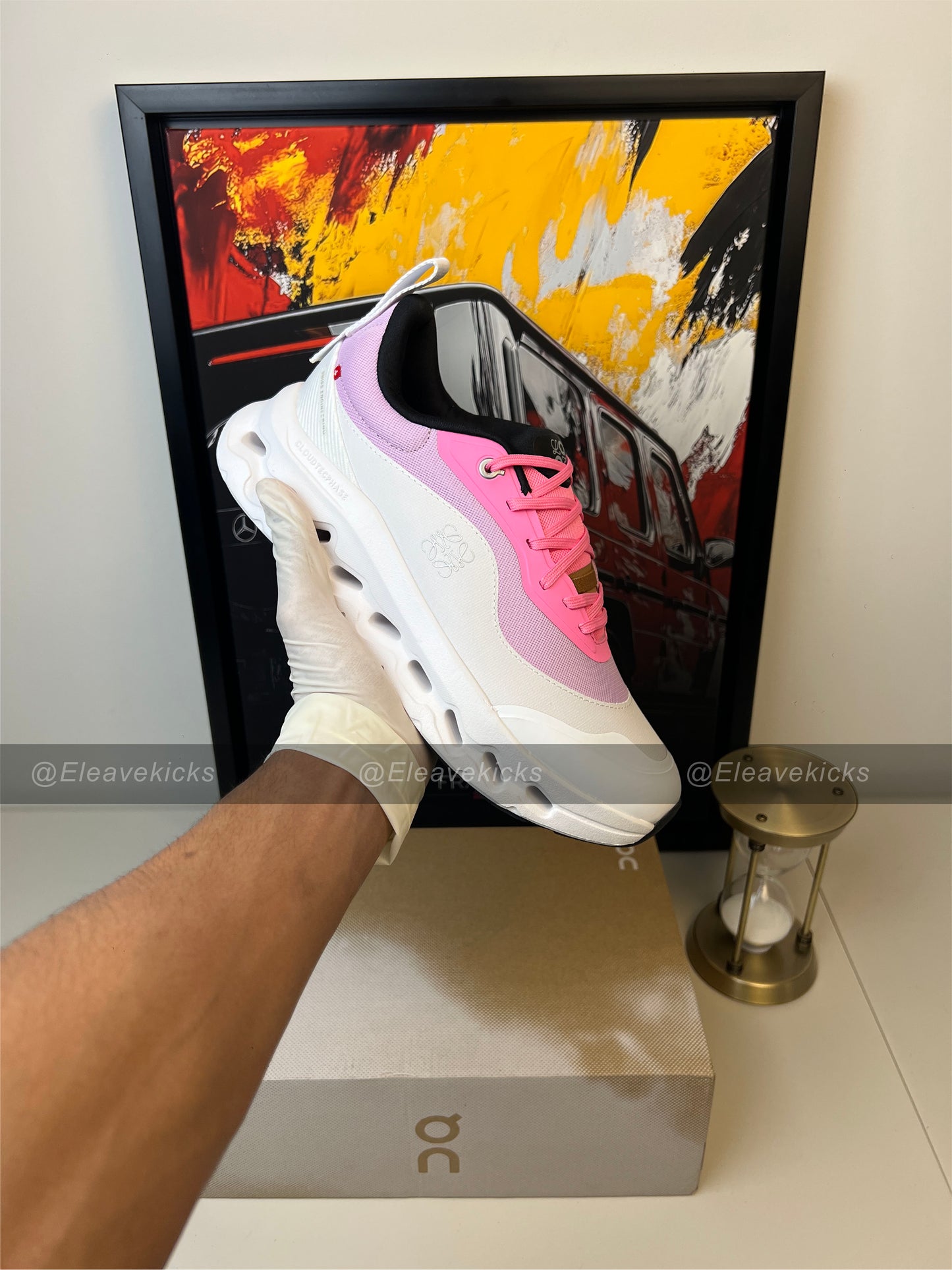 Cloud tilt x Loewe 2.0 Pink White