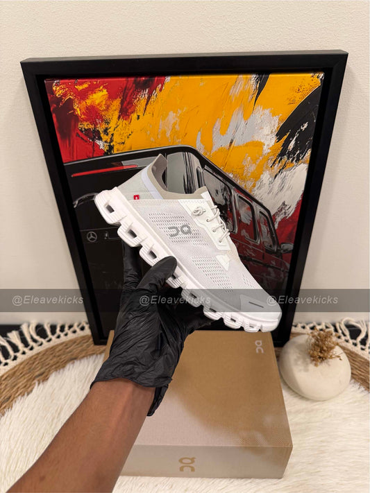 On Running Cloud X 4 AD shoe in white.