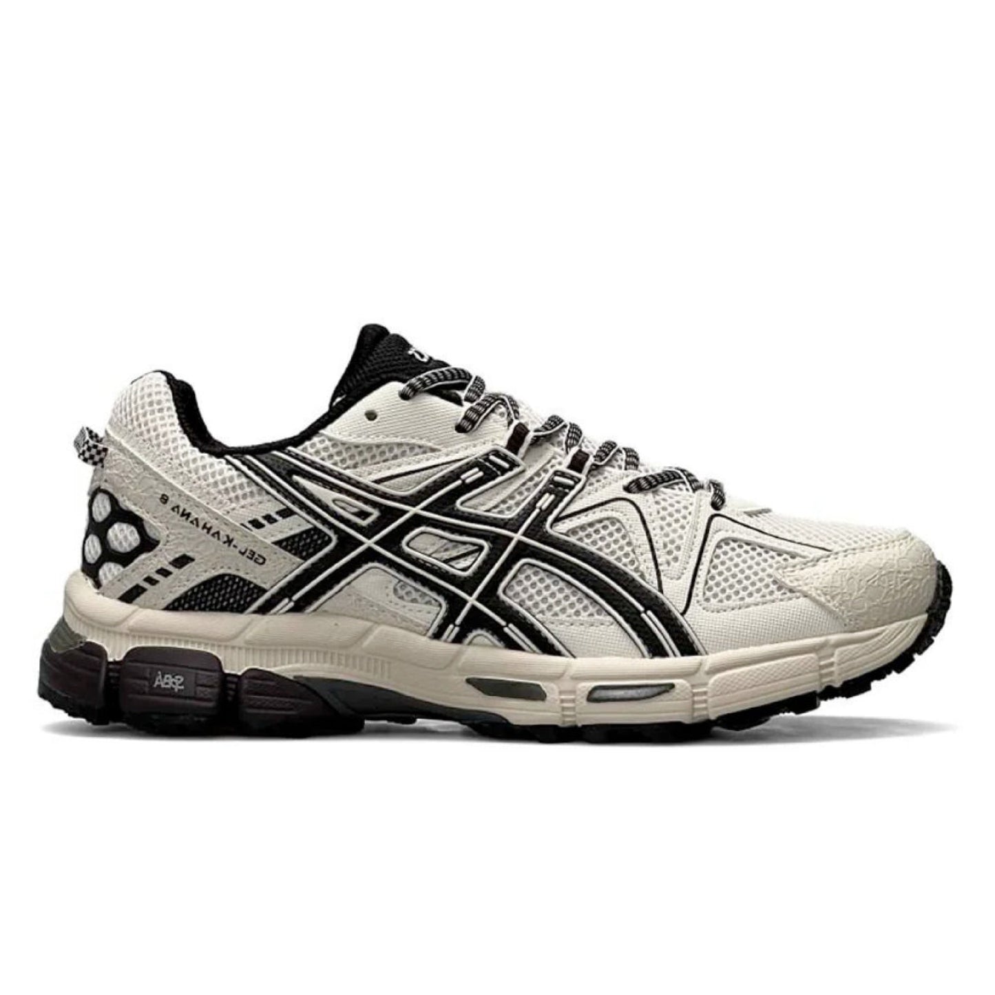 AISCS GEL KAYANO 14 CREAM BLACK METALLIC PLUM