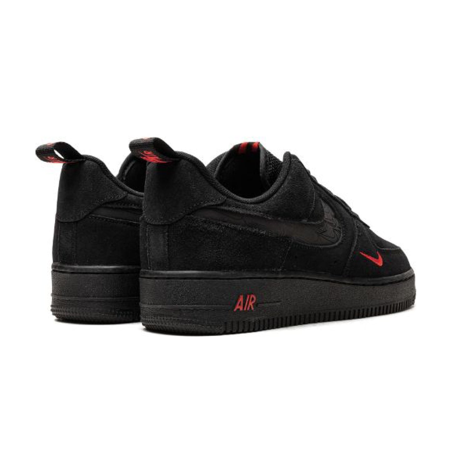 NK Air Force 1 Low Black Orange Reflective